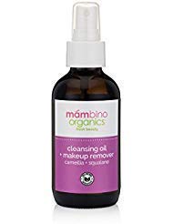 Mambino Organics Cleansing Oil And Makeup Remover, Camellia + Squalane, 2 floz (1 Pack)