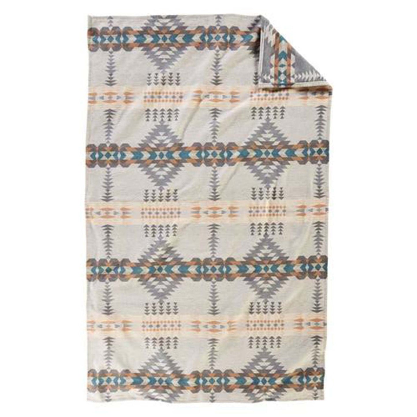 Pendleton Rancho Arroyo Pebble Organic Cotton Blanket