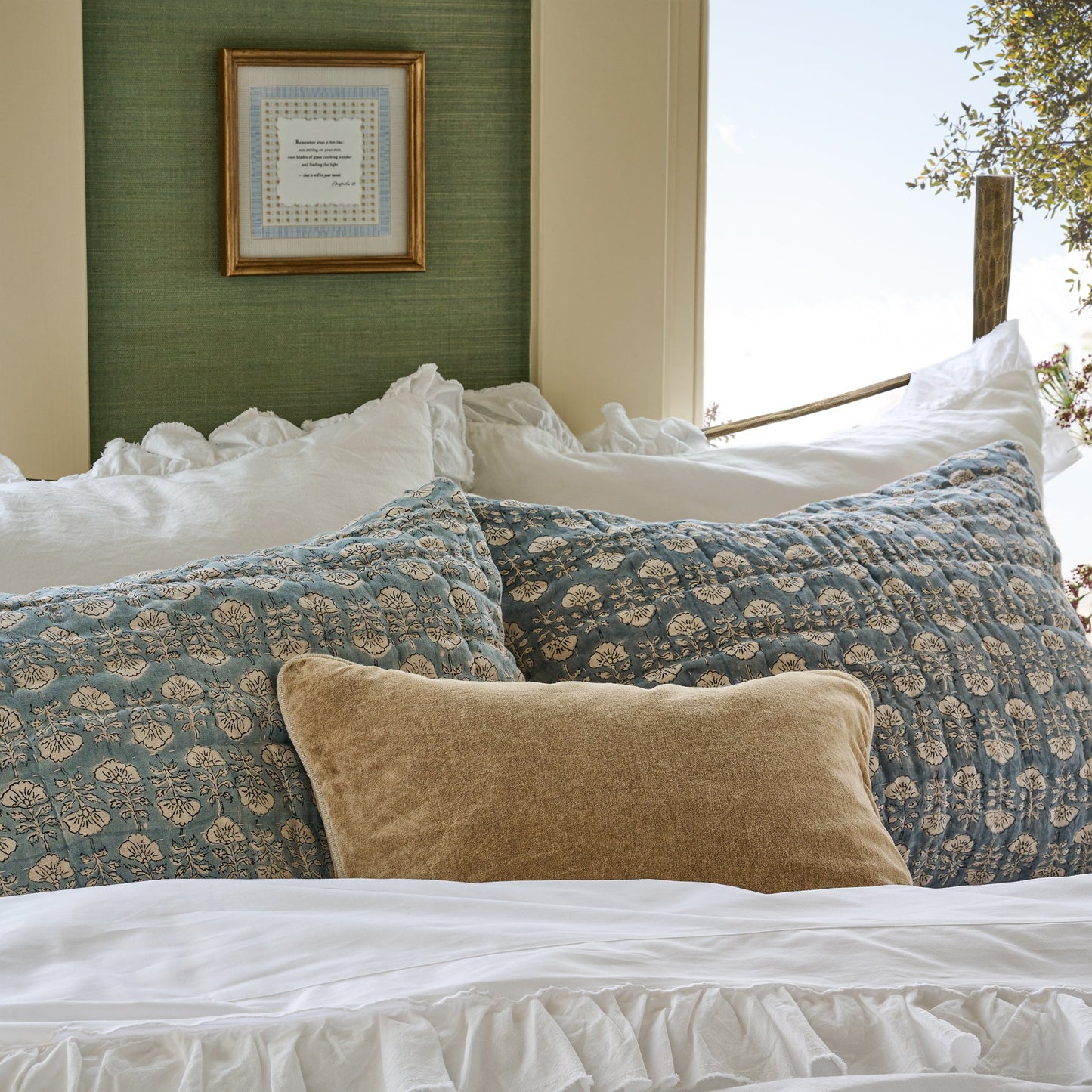 Optic White Ruffle Sham