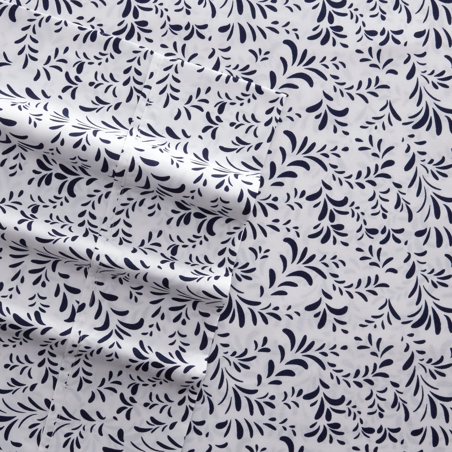 Burst of Vines Pattern 4-Piece Sheet Set