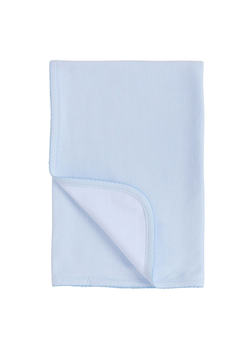 Printed Blanket - Light Blue Signature Stripe