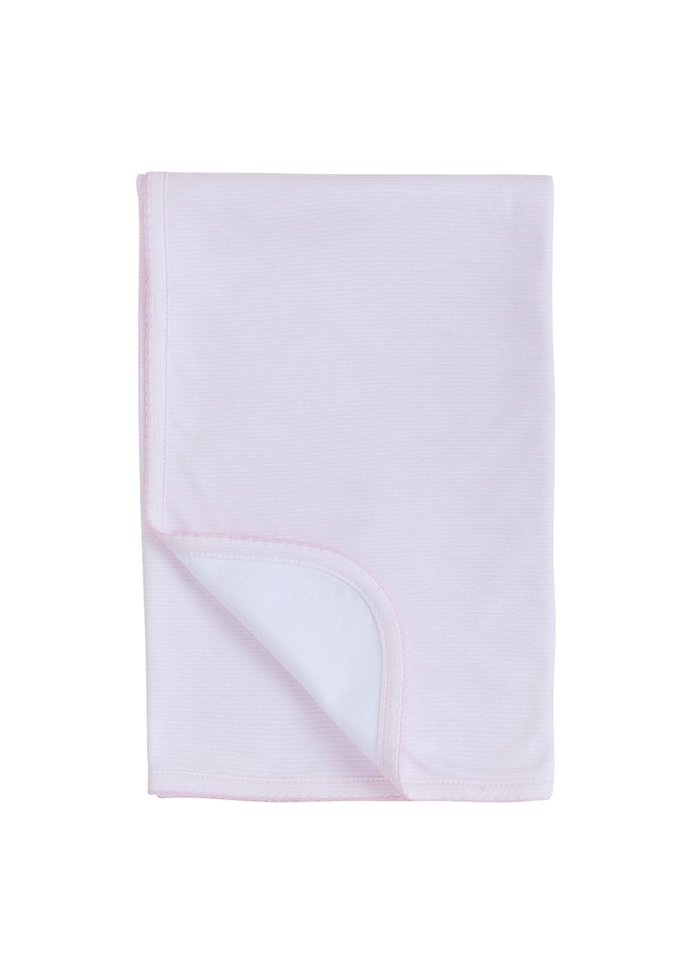 Printed Blanket - Light Pink Signature Stripe