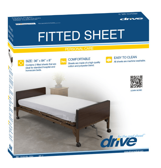 Drive Medical Fitted Sheets for Hospital Beds