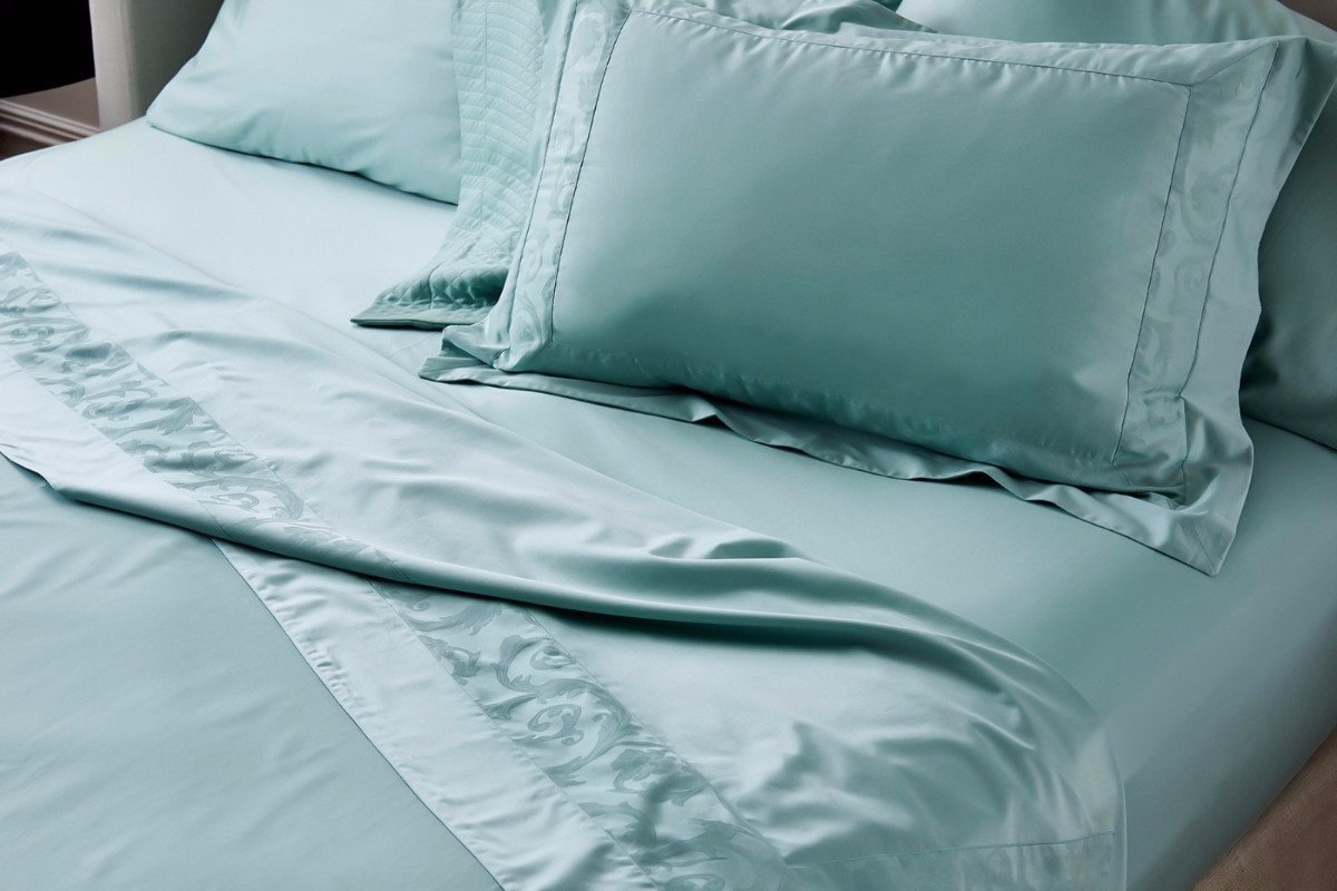 Mint Green Flat Sheet Set