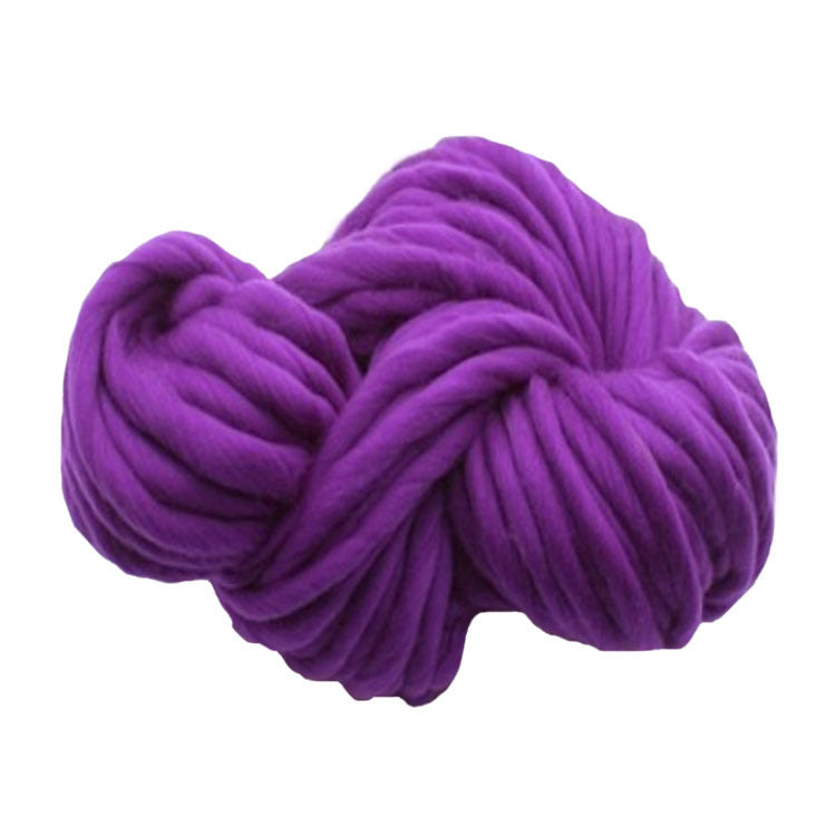 Coarse Wool Cover Wool Hand-woven Iceland Acrylic Blanket