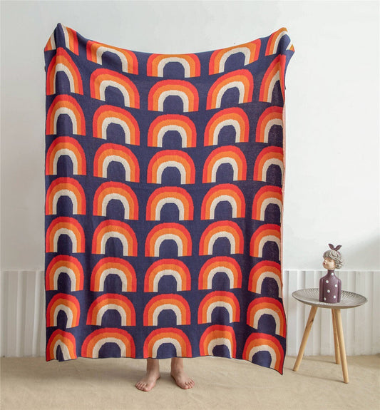 Nordic Cotton Wool Napping Cover Blanket