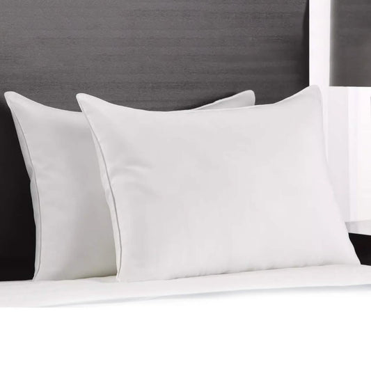 2-Pack: Cotton Blend Superior Down-Like SOFT Stomach Sleeper Pillow Bedding Standard - DailySale