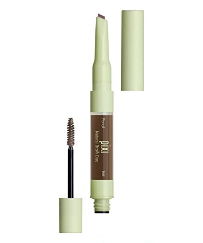 Pixi Natural Brow Duo, Deep Brunette, 1 Count