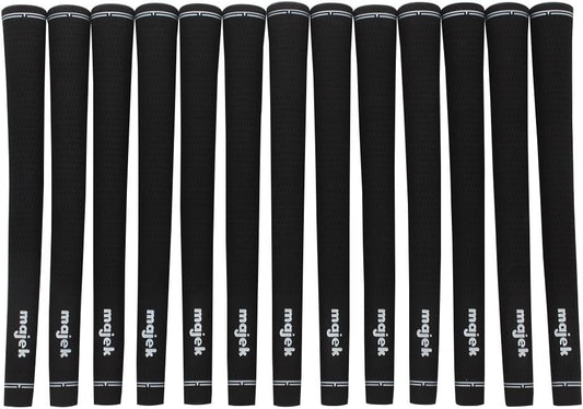 13 Piece Senior Men's Majek Jumbo OverSize Tour Pro Velvet Golf Grips +1/8" Thicker than standard Perfect for Large Hands or Arthritic Fingers