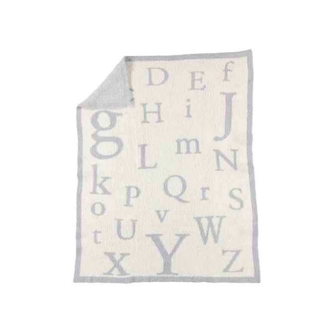 Barefoot Dreams CozyChic ABC Baby Blanket