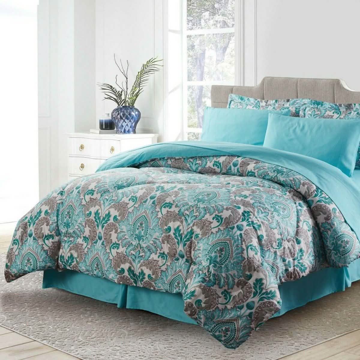 8-Piece: Down Alternative in a Bag Set Linen & Bedding Queen No. 3 - DailySale