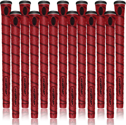 Golf Grips Set of 13 (Free 13 Tapes) Hybrid Golf Club Grips, Standard/Mdisize, 6 Colors Optional.