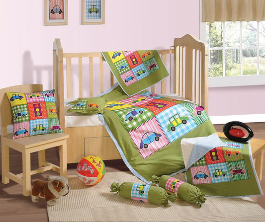 BABY COT DUVET COVER SET / CRIB SET- CARS