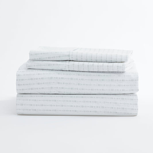 Beaded Arrows Pattern 4-Piece Sheet Set