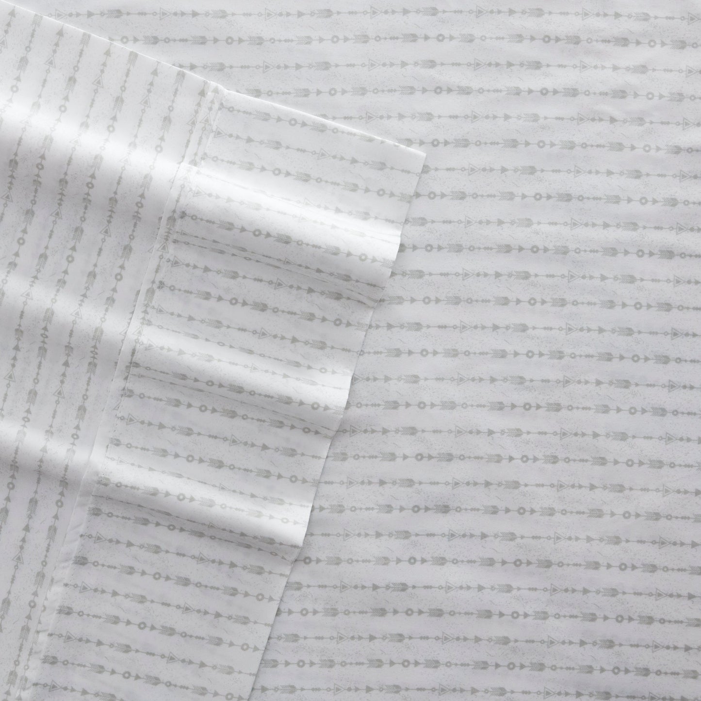 Beaded Arrows Pattern 4-Piece Sheet Set