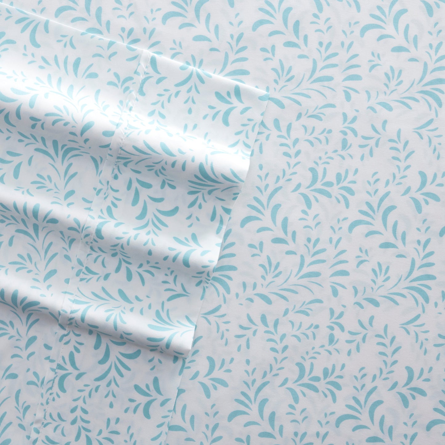 Burst of Vines Pattern 4-Piece Sheet Set