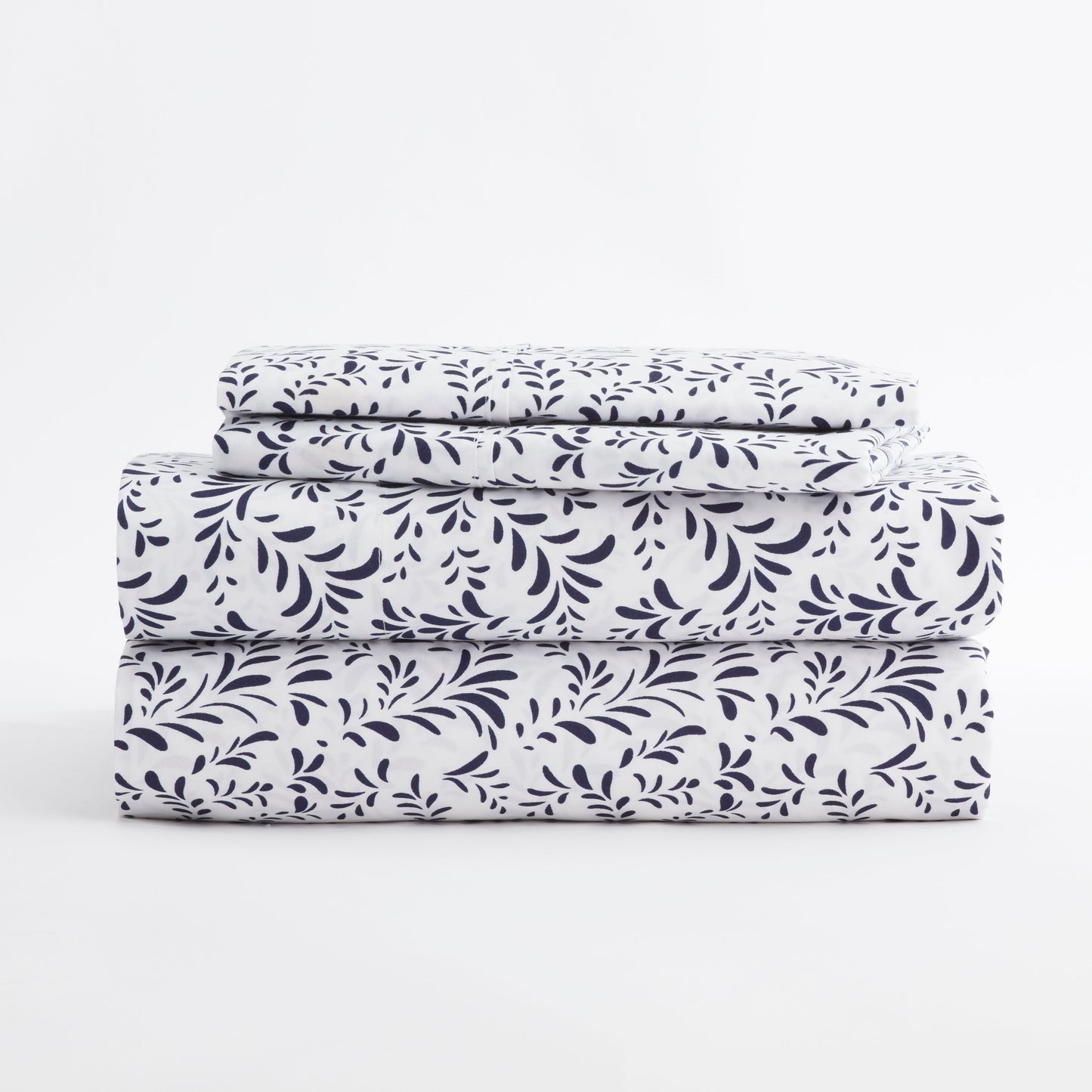Burst of Vines Pattern 4-Piece Sheet Set
