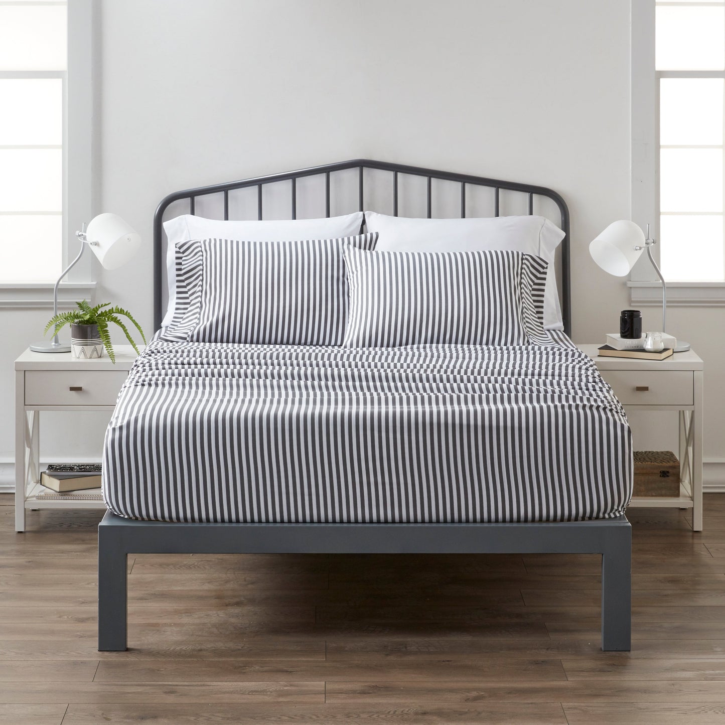 Ribbon Pattern 4-Piece Sheet Set