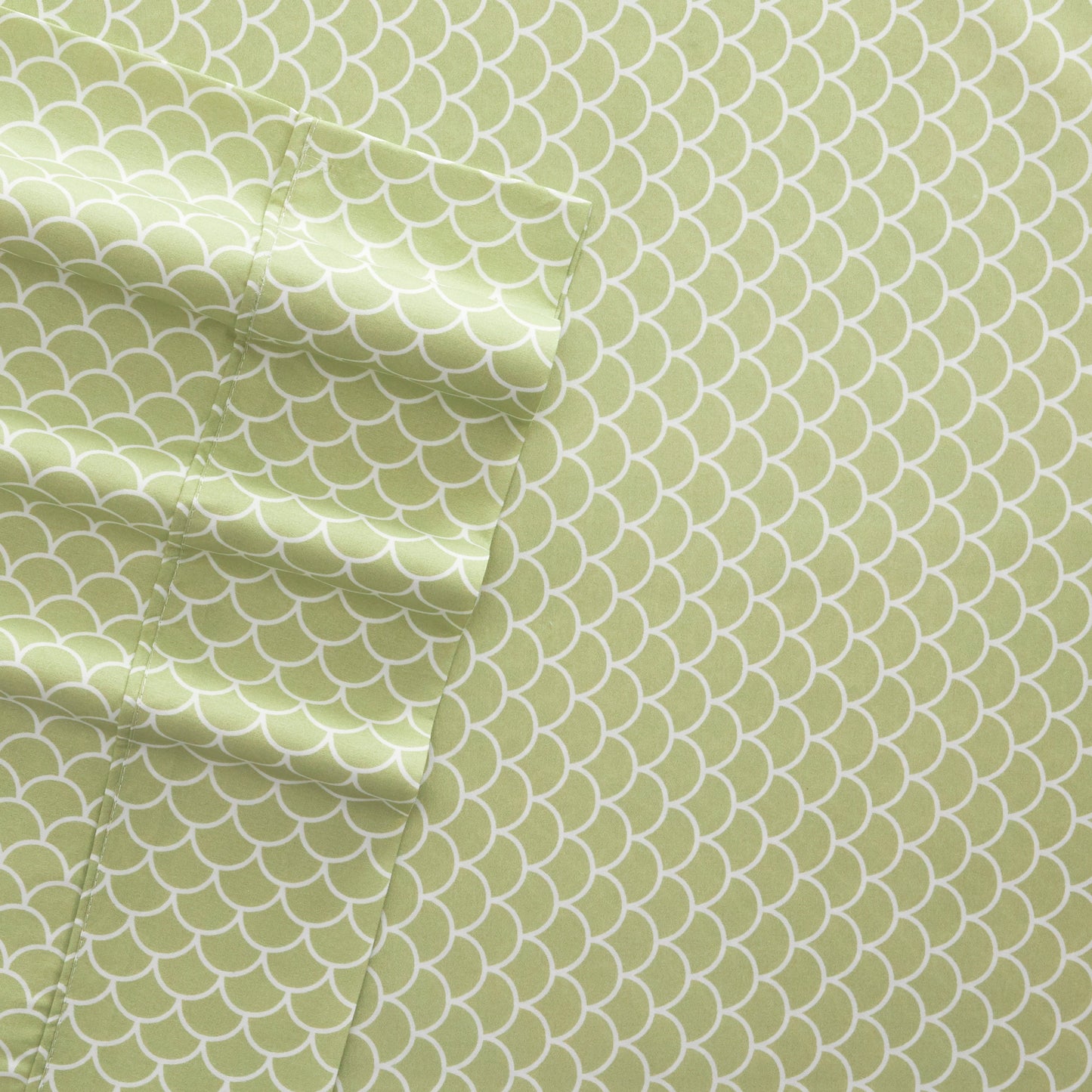 Scallops Pattern 4-Piece Sheet Set