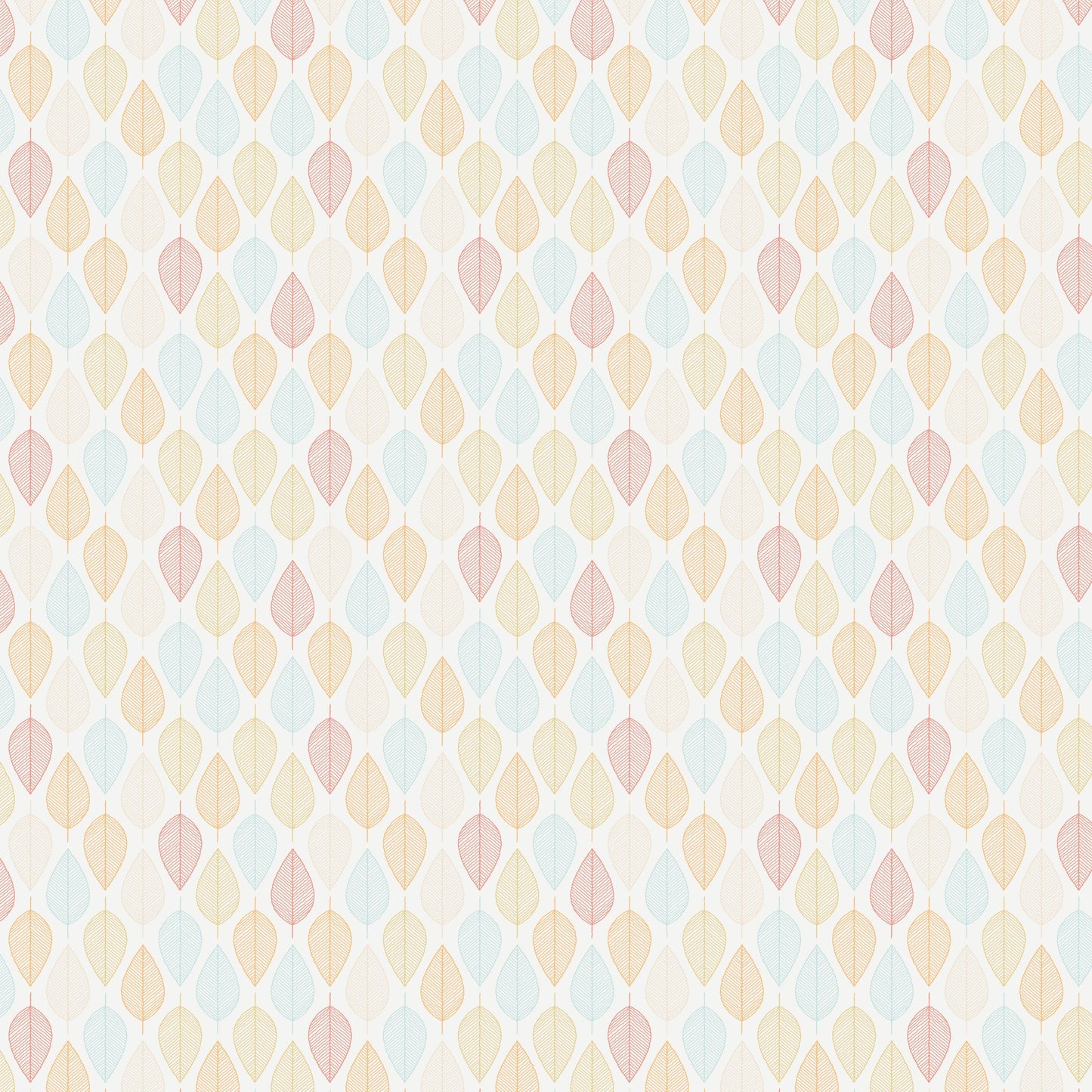 Leaf Pattern 4-Piece Sheet Set