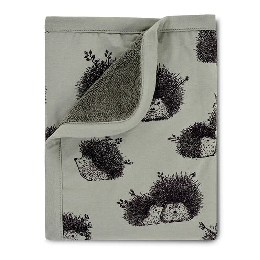 Hedgehog Jersey Cuddle Blanket