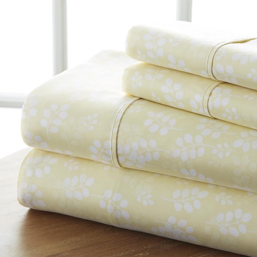 Wheatfield Pattern 4-Piece Sheet Set