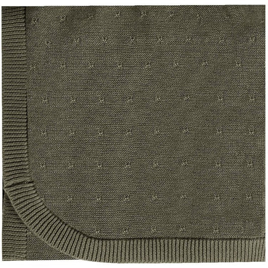 Quincy Mae Knit Baby Blanket || Forest