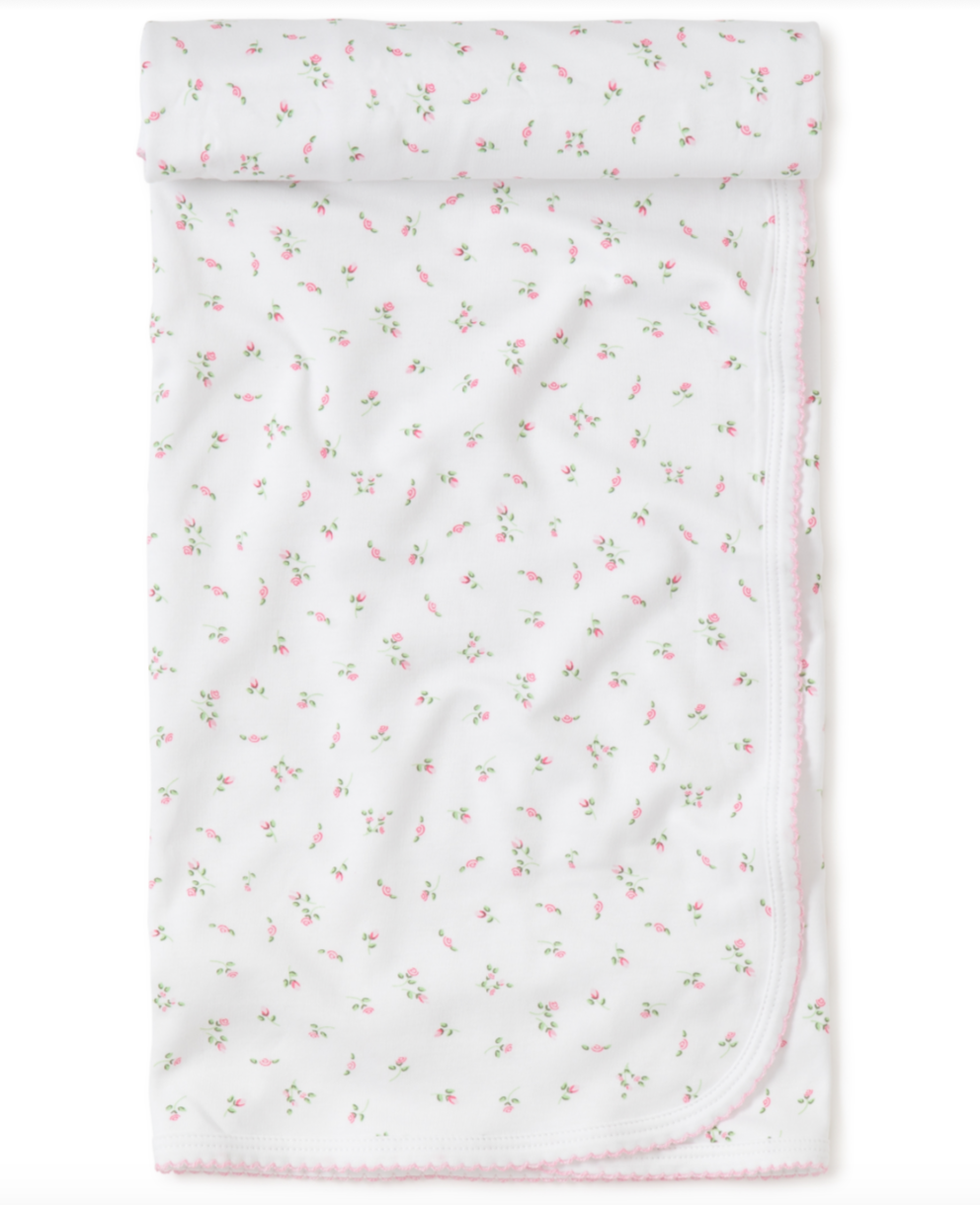 Kissy Kissy Printed Blanket | Garden Roses