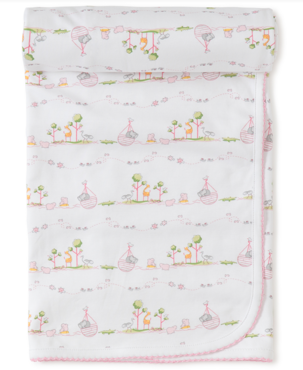 Kissy Kissy Printed Blanket | Noah's Ark