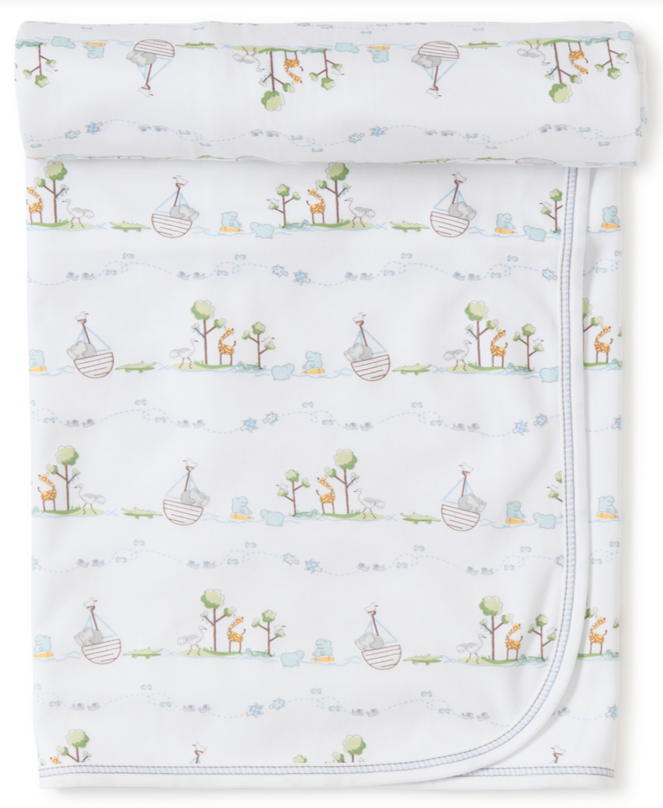 Kissy Kissy Printed Blanket | Noah's Ark