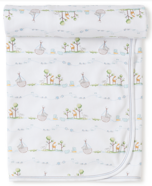 Kissy Kissy Printed Blanket | Noah's Ark