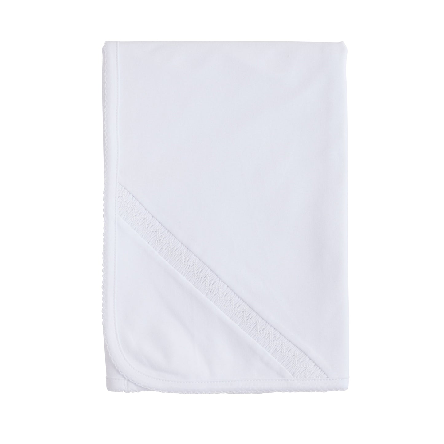 Welcome Home Layette Blanket - White