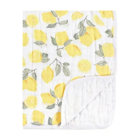 Baby Vision - Tranquility Baby Blanket, Lemons