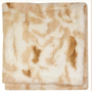 BONDOUX BEBE FUZZY BLANKET