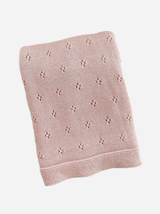 Organic Cotton Heirloom Pique Blanket