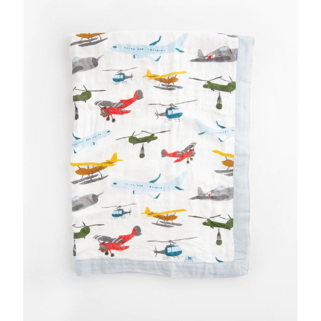 Little Unicorn Deluxe Muslin Baby Quilt