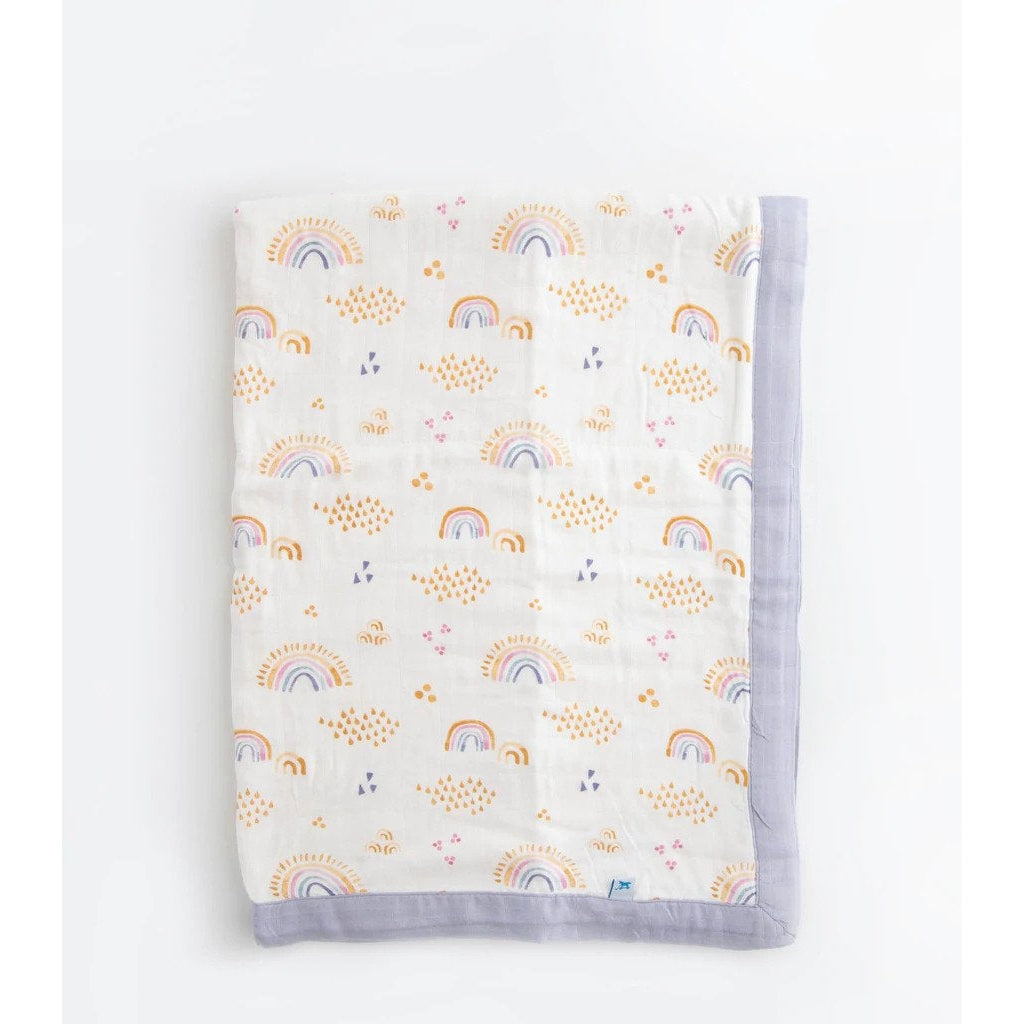 Little Unicorn Deluxe Muslin Baby Quilt