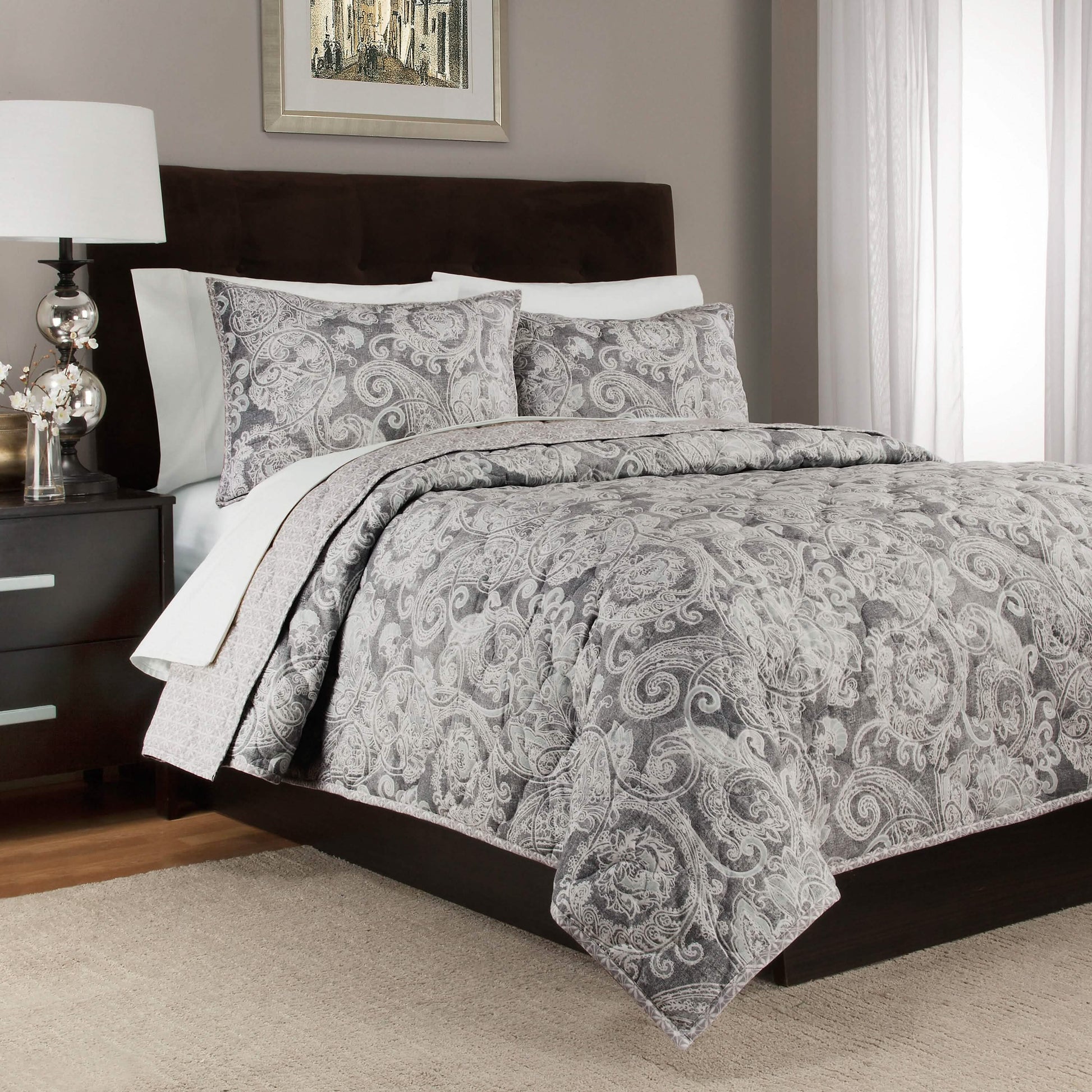 Studio Row Lyon Twin Duvet Cover Set Bedding Twin Set - DailySale